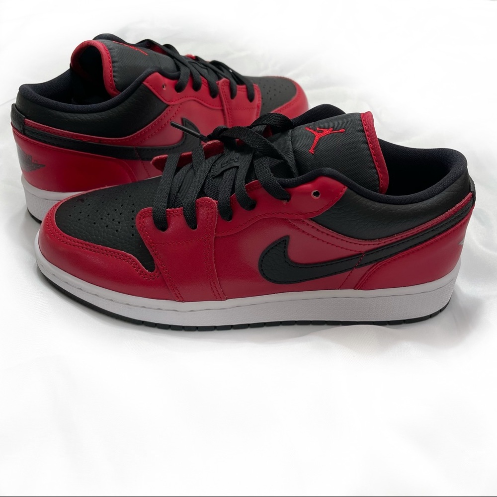 AIR JORDAN 1 LOW GYM RED / BLACK - Picture 14 of 14